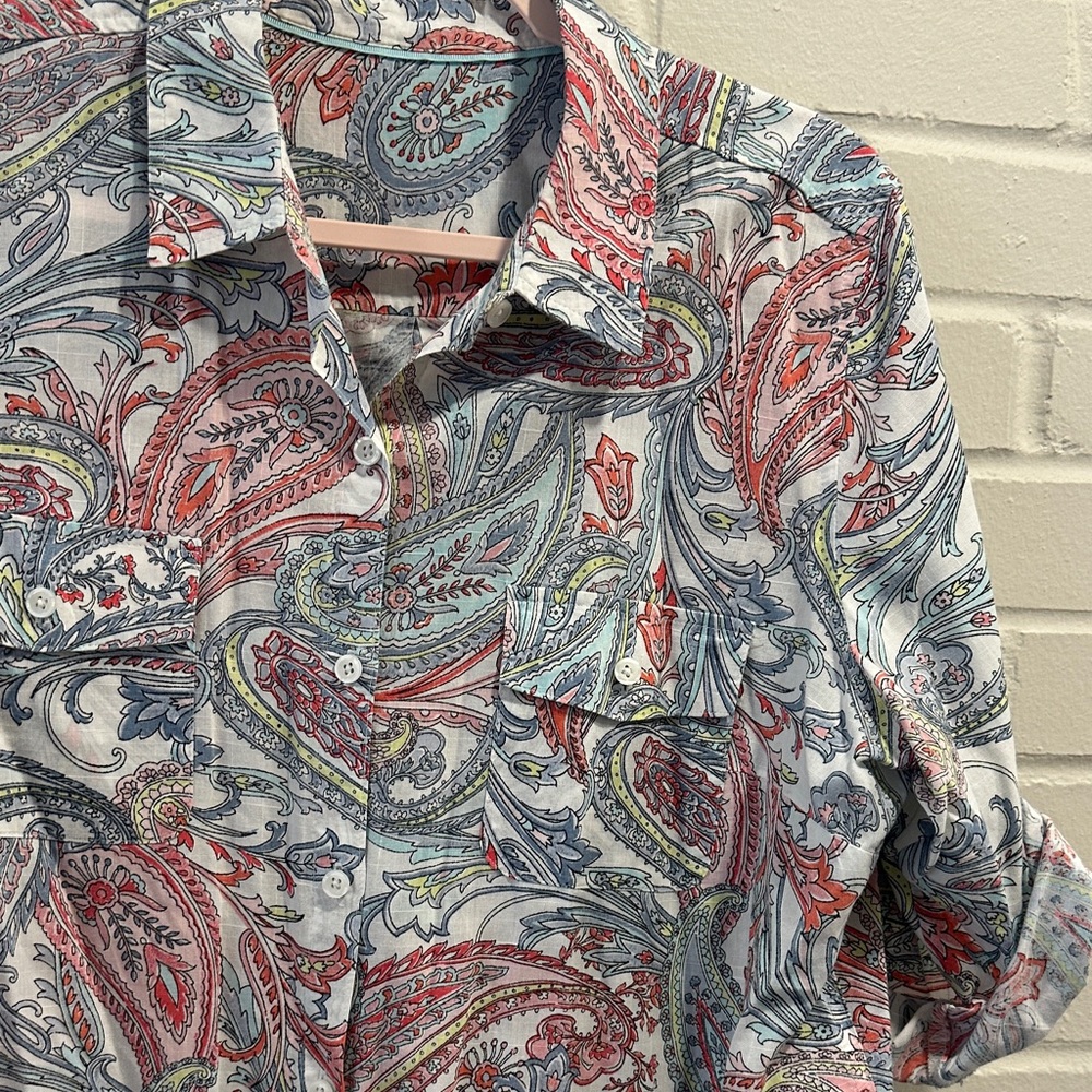 Paisley Print Shirt